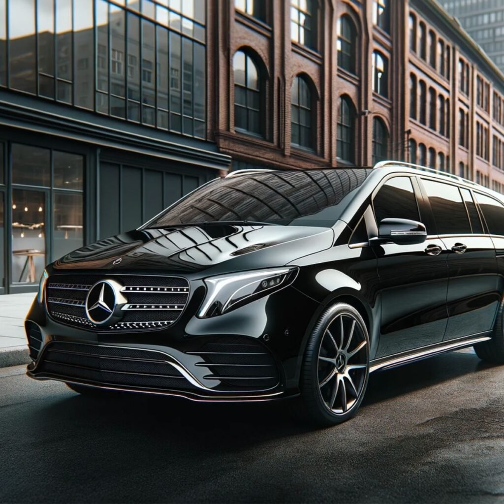 V Class minibus airport transfer