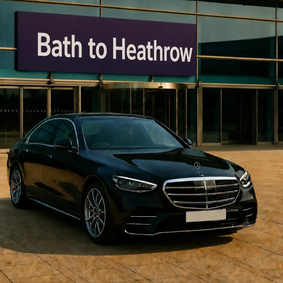 Bath to Heathrow Airport Chauffeur & Car Transfer Service