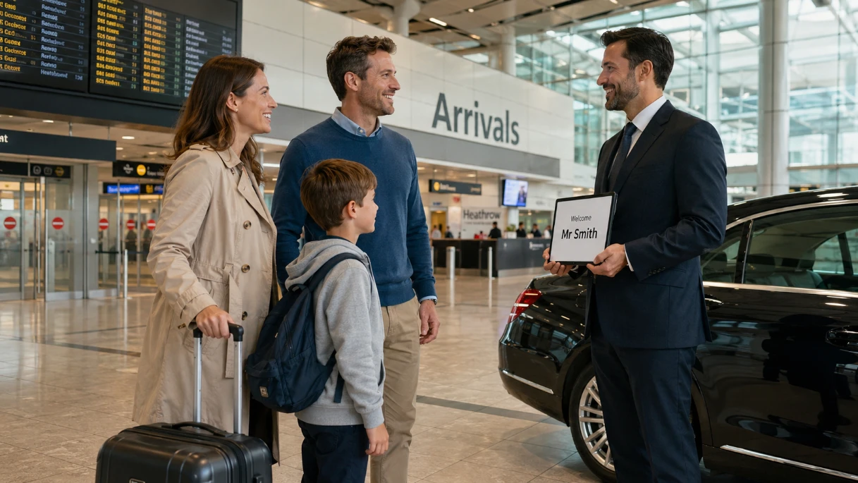Pickup at Heathrow